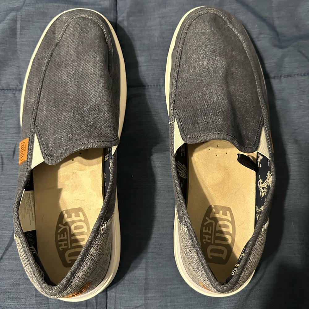 Hey Dude Men's Casual Slip-On Shoes - size 12